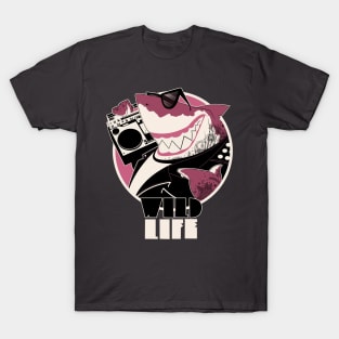 Wild Life Punker Shark T-Shirt